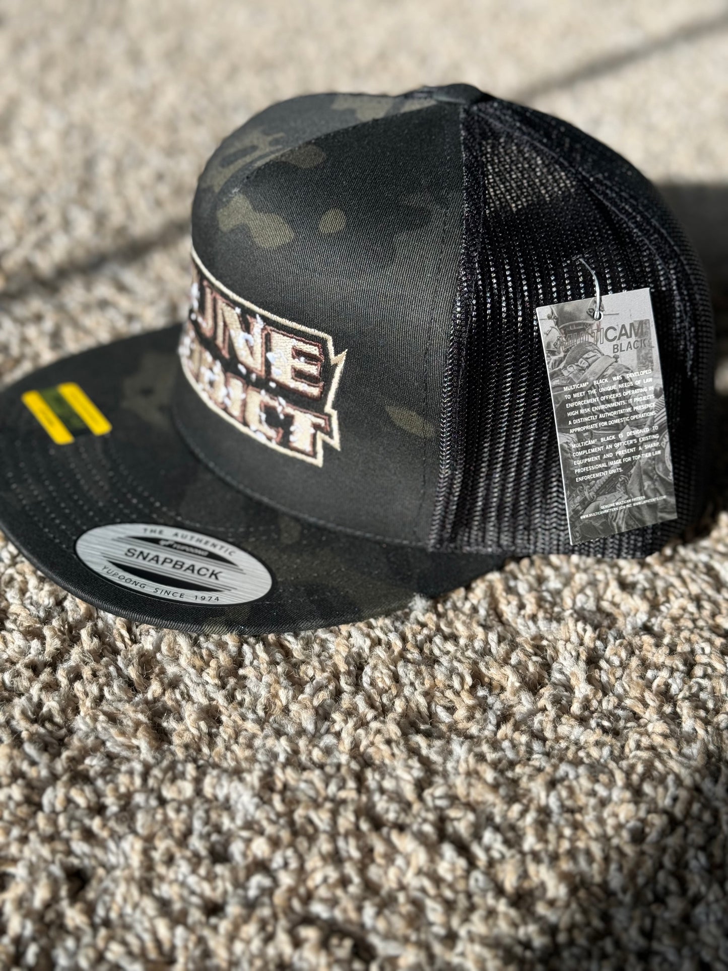 DUNE ADDICT SNAPBACK MULTICAM BLACK