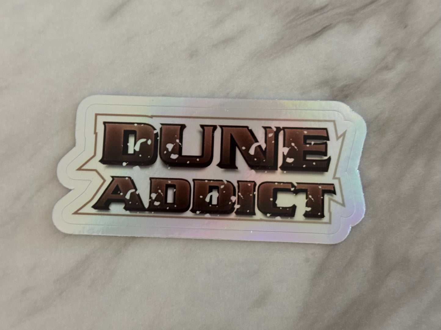 Dune Addict Holographic Stickers